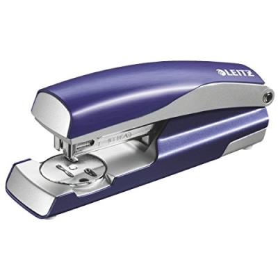 LEITZ  Agrafeuse Style Bleu - Capacit&eacute; 30 Feuilles - Livr&eacute;e En Boite