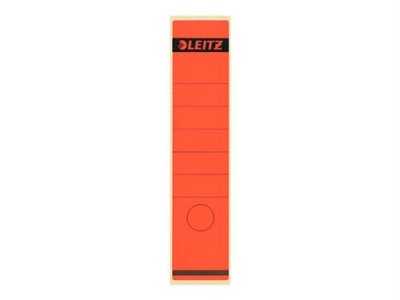 LEITZ  - Auto-adh&eacute;sif - rouge - 61 x 285 mm 10 unit&eacute;s &eacute;tiquettes de tranche
