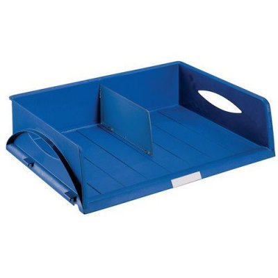 LEITZ  Bac &Agrave; Courrier Sorty Jumbo Bleu 6 Unit&eacute;(S)