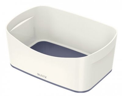 LEITZ  Bac de Rangement MyBox, Waterproof, Blanc,, Taille S