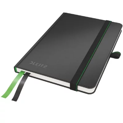 LEITZ  Carnet A6 Complete r&eacute;glure Noir