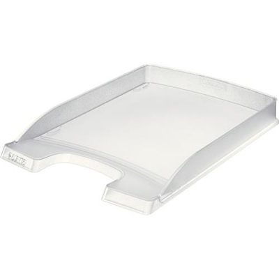 LEITZ  Corbeille &agrave; Courrier A4, Slim, Transparent, Plus, 52370003