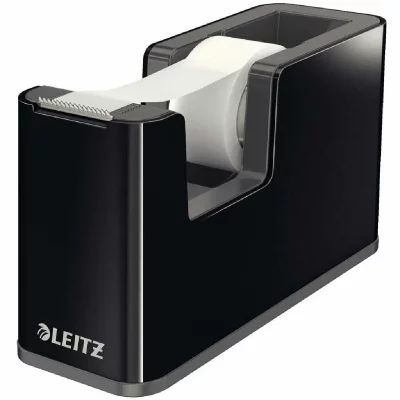LEITZ  Distributeur de ruban adh&eacute;sif double Noir