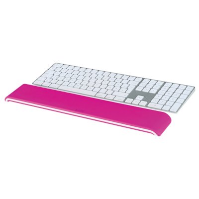 LEITZ  Ergo WOW - Repose-poignets r&eacute;glable pour clavier - Rose