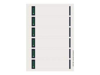 LEITZ  &eacute;tiquette pour dos de classeur, 39 x 192 mm, court,