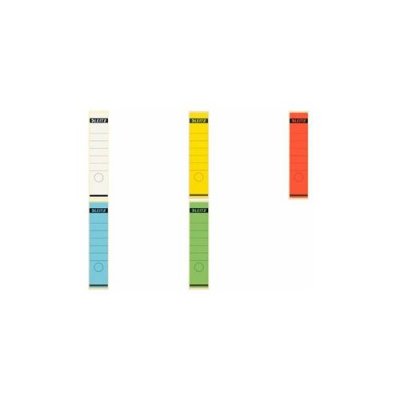 LEITZ  Etiquette pour dos de classeur, 61 x 285 mm, blanc