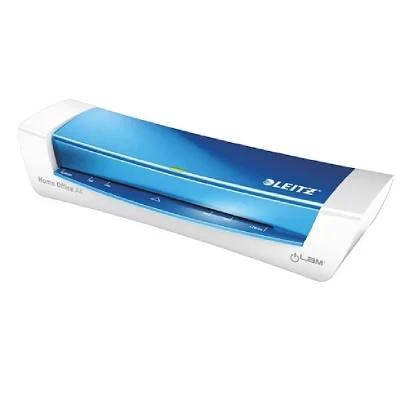 LEITZ  iLAM Home Office Plastifieuse WOW A4 Bleu M&eacute;tallis&eacute;