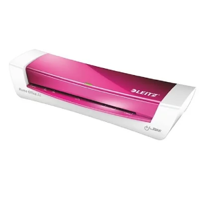 LEITZ  iLAM Home Office Plastifieuse WOW A4 Rose M&eacute;tallis&eacute;