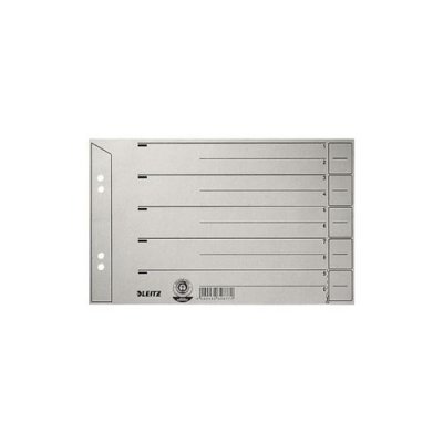 LEITZ  Intercalaires, format A5 paysage, carton solide