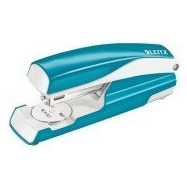 LEITZ   agrafeuse nexxt wow 5502, bleu m&eacute;tallique,sous blister noir