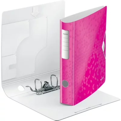 ESSELTE Leitz leitz classeur active wow, 180 degr&eacute;s, 60 mm, rose noir