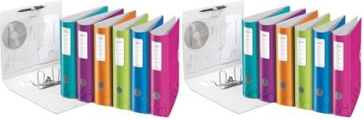 LEITZ   classeur active wow, 180 degr&eacute;s, 80 mm, assorti noir