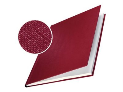 LEITZ  Lot 10 Couvertures Rigides 10.5mm Bordeaux