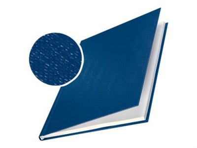LEITZ  Lot de 10 Couvertures Rigides 10.5 mm Bleu