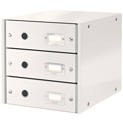 LEITZ  - Module de classement Click&Store Wow 3 tiroirs blanc - Blanc