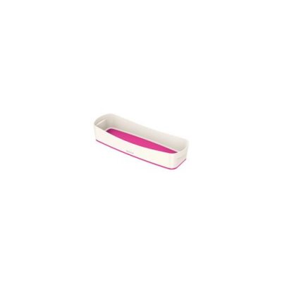 LEITZ  MyBox - Bac de rangement - Large - Blanc et Rose
