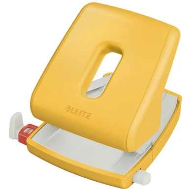 LEITZ  Perforateur, Capacit&eacute; 30 Feuilles, Cosy, Jaune, 50040019