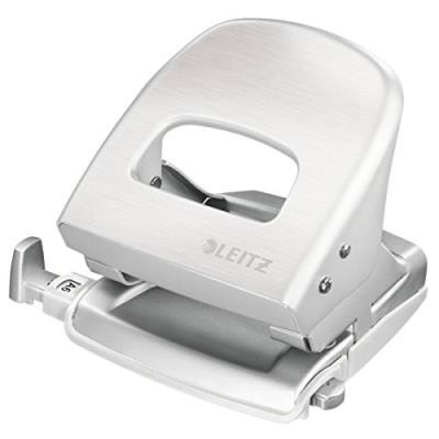 LEITZ  style 50060004 perforateur blanc effet bross&eacute;