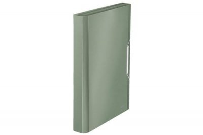 LEITZ  Trieur m&eacute;nager Style, A4, PP, 6 compartiments, vert - Lot de 2