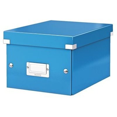 LEITZ  Wow Click & Store 60430036 Petite Bo&icirc;te de Rangement A5 Bleu