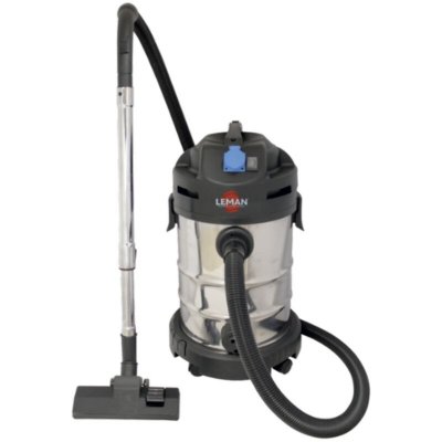 LEMAN  Aspirateur cuve Inox 30L 1400W synchronis&eacute; - LOASP301