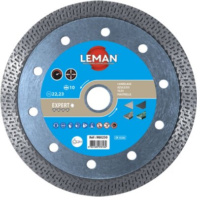 LEMAN  -  Disque diamant D. 230 Al&eacute;sage 30/25,4/22,23 mm