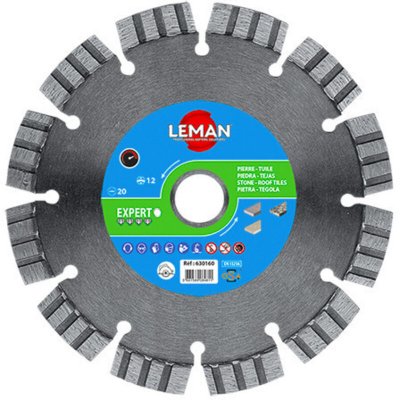 LEMAN  - Disque diamant Segment Turbo Granit Quartz &Oslash; 160mm