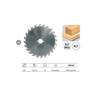 LEMAN  - Lame Carbure / Portative D.216x30x48z Neg. Alt.