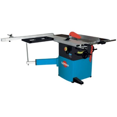 LEMAN  - Scie sur table avec chariot ras de lame 255mm - SST256