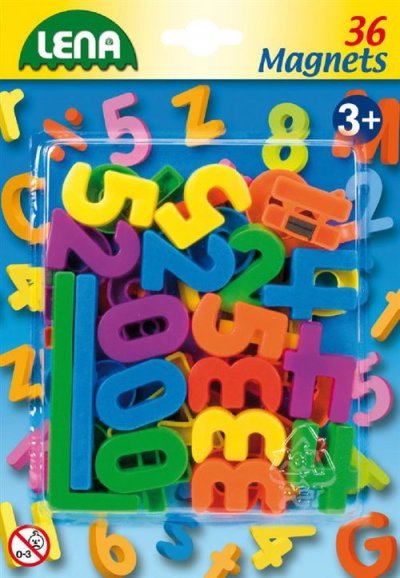 LENA  num&eacute;ros et caract&egrave;res magn&eacute;tiques junior 36-part