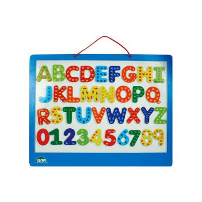 SIMM LENA&reg; Tableau enfant magn&eacute;tique alphabet bois 65822