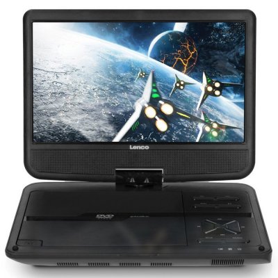 LENCO  DVP-1010 Lecteur DVD portable -&eacute;cran: 10
