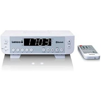 LENCO  Kcr-100 Dab/fm Radio Blanc