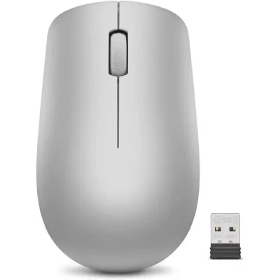 LENOVO  530 Platinum Wireless Mouse Argent&eacute;