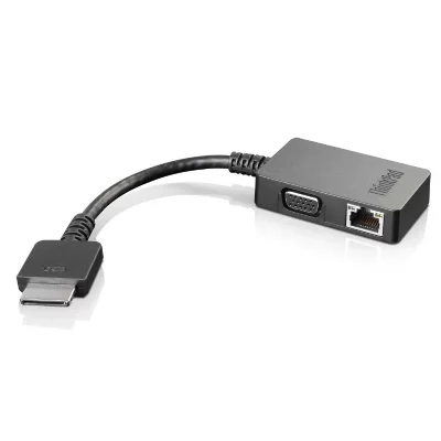 LENOVO  Cs/adapter Thinkpad Onelink Plus To Vga/rj4 Noir