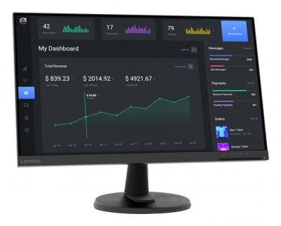 LENOVO  D24-40 23.8&acute;&acute; Full Hd Va Led 75hz Monitor Bleu