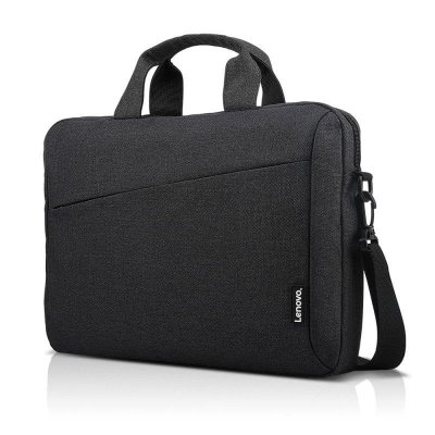 LENOVO  Sacoche PC Portable 15,6 pouces - T210 - Tissu hydrofuge - Noir int&eacute;rieur bleu 