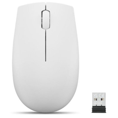 LENOVO  Souris compacte sans Fil 300  Gris Nuage