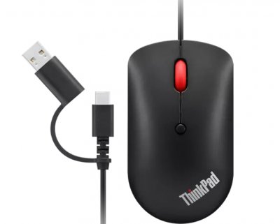 LENOVO  thinkpad usb-c wired compact mouse 4Y51D20850