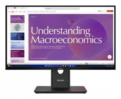 LENOVO  ThinkVision T24D-40 LED display 60,5 cm (23.8 ) 1920 x 1080 pixels Full HD LCD Noir - Neuf