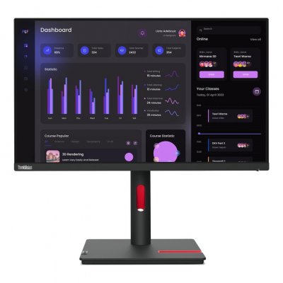 LENOVO  ThinkVision T24i-30 60,5 cm (23.8"") 1920 x 1080 63CFMATXEU