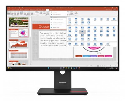 LENOVO  ThinkVision T27-40 &eacute;cran plat de PC 68,6 cm (27"") 64A5ZAT6EU