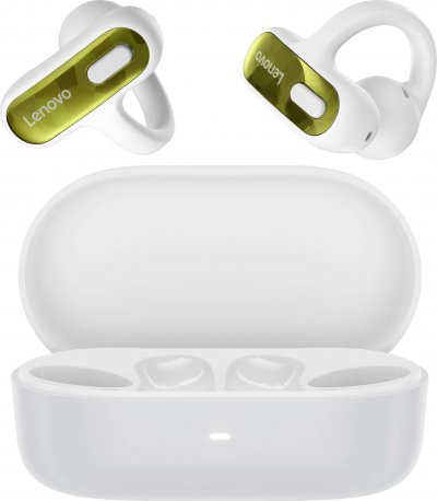 LENOVO  X500 Casque audio Open Ear Bluetooth Stereo blanc bo&icirc;tier de charge