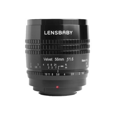 GENERIQUE Lensbaby-lB v56BF velvet 56 objectif connexion pour fuji x noir