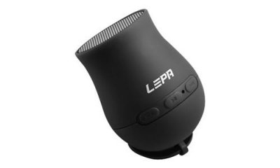 LEPA  BTS03-BK Enceinte portable st&eacute;r&eacute;o Noir 3 W 