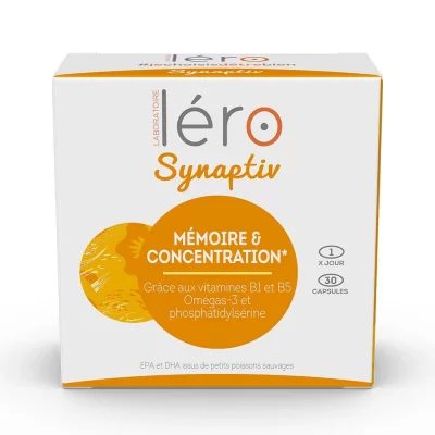 LERO  Activ' Synaptiv concentration intellectuelle x 30 capsules