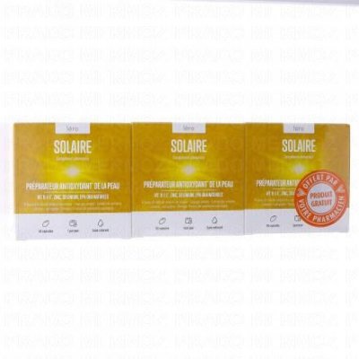 LERO L&eacute;ro Solaire Trio 2+1 Boite Offerte - Lot 3 x 30 capsules