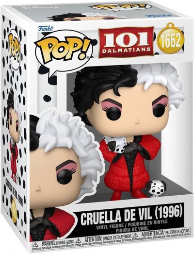 FUNKO Les 101 Dalmatiens (1996) - Figurine POP! Cruella De Vil 9 cm