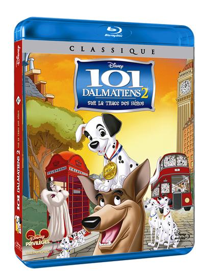 Les 101 Dalmatiens 2 : Sur la trace des H&eacute;ros - Blu-Ray