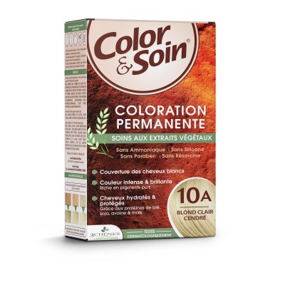 LES 3 CHENES  Color/Soin Blond Cl Cendre 10A